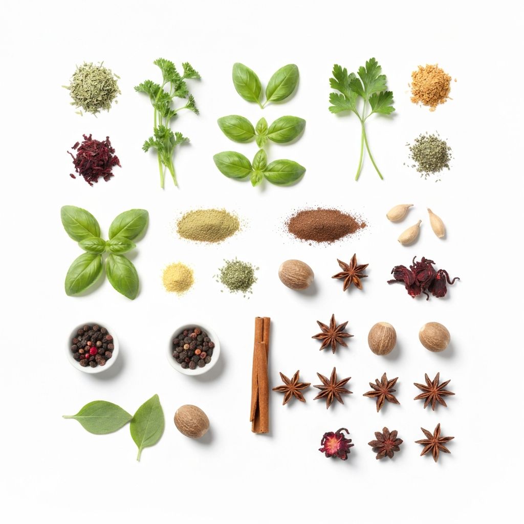 Natural herbs and botanical ingredients